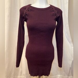 Mini sweater Dress